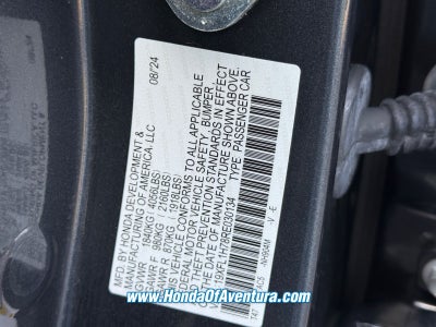 2024 Honda Civic EX-L CERTIFIED