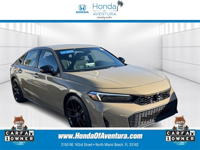 2025 Honda Civic Sport CERTIFIED / LOW MILES
