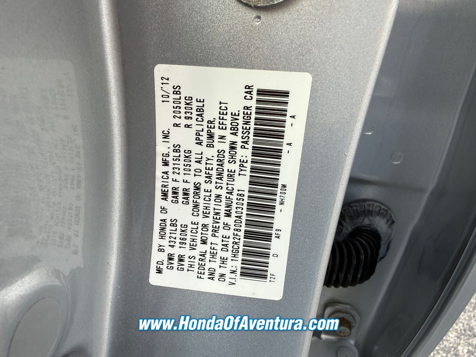 2013 Honda Accord EX-L