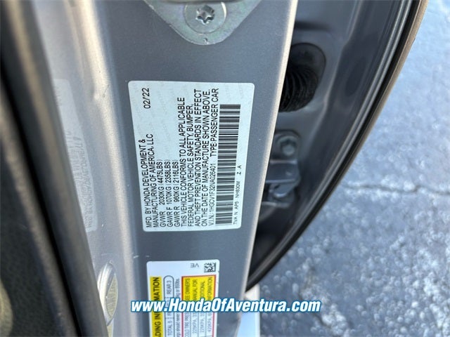 2022 Honda Accord Sport