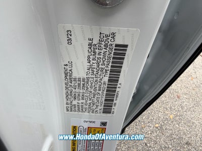 2023 Honda Accord EX