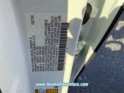 2024 Honda Accord EX