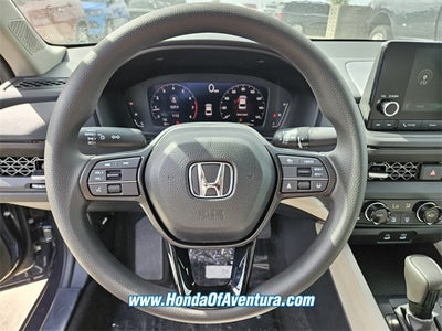 2025 Honda Accord SE