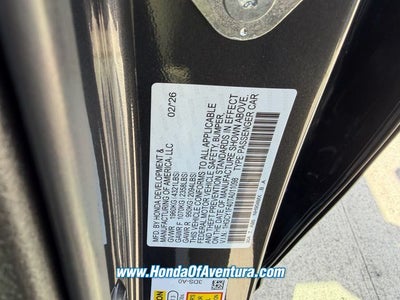 2026 Honda Accord SE