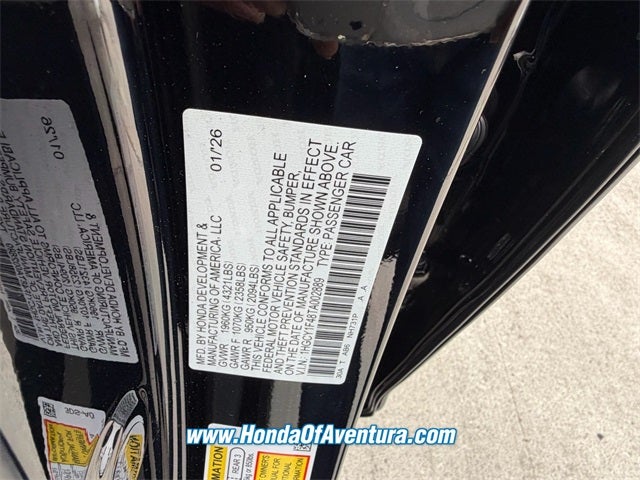 2026 Honda Accord SE