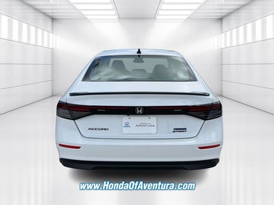 2026 Honda Accord Hybrid Sport