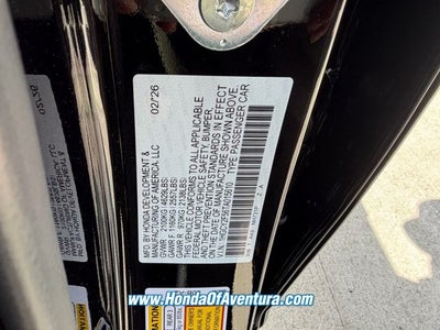 2026 Honda Accord Hybrid Sport