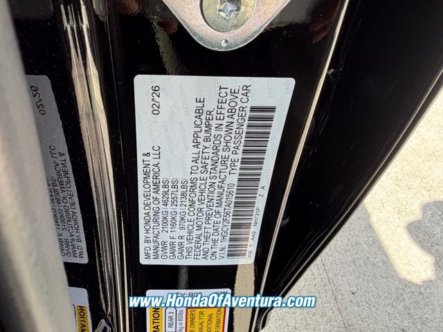 2026 Honda Accord Hybrid Sport