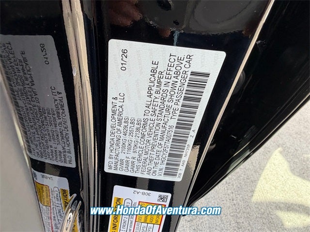 2026 Honda Accord Hybrid Sport