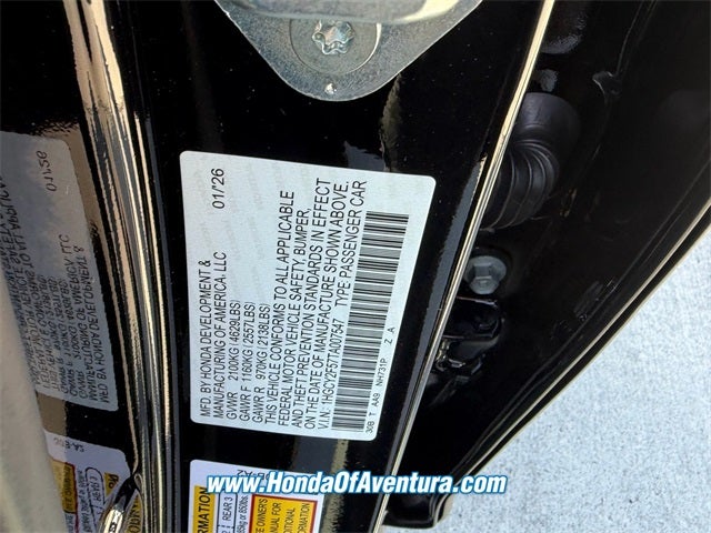 2026 Honda Accord Hybrid Sport