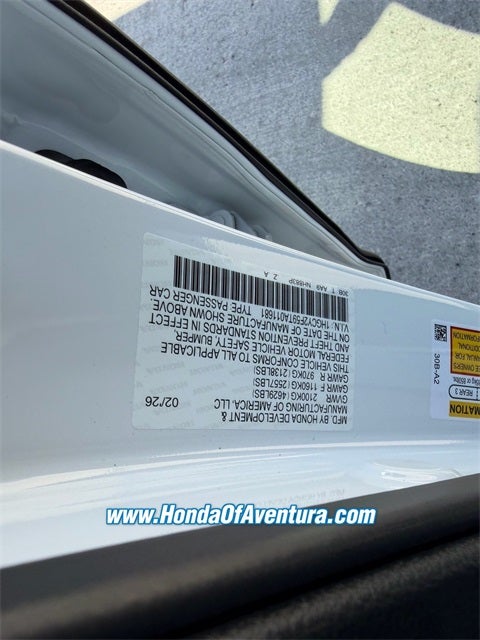 2026 Honda Accord Hybrid Sport