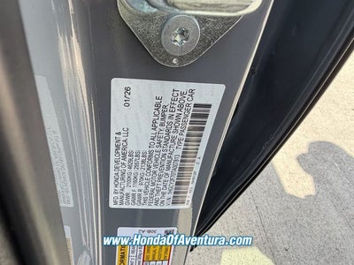 2026 Honda Accord Hybrid Sport-L