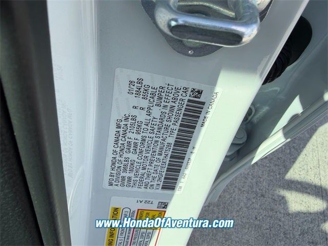 2026 Honda Civic Si Base