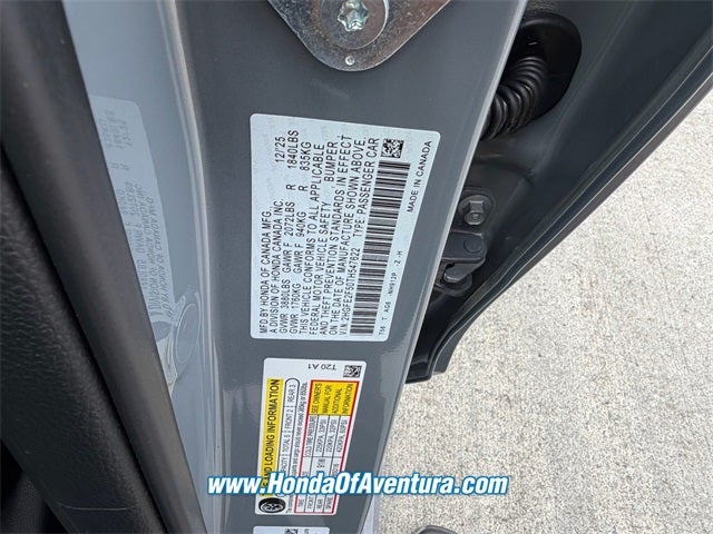 2026 Honda Civic Sport