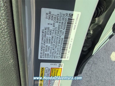 2026 Honda Civic Sport