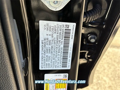 2026 Honda Civic Sport