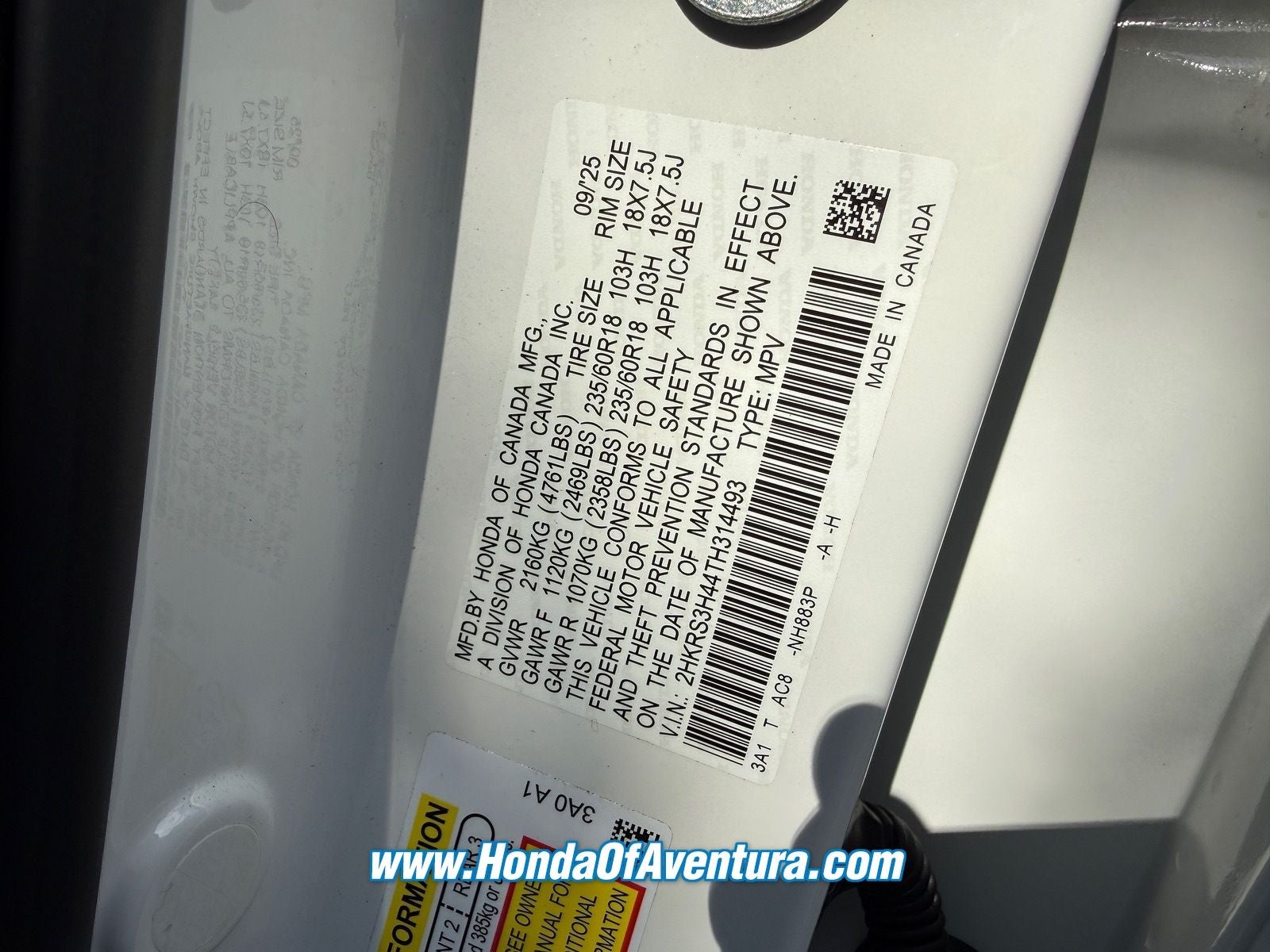2026 Honda CR-V EX - Photo 22