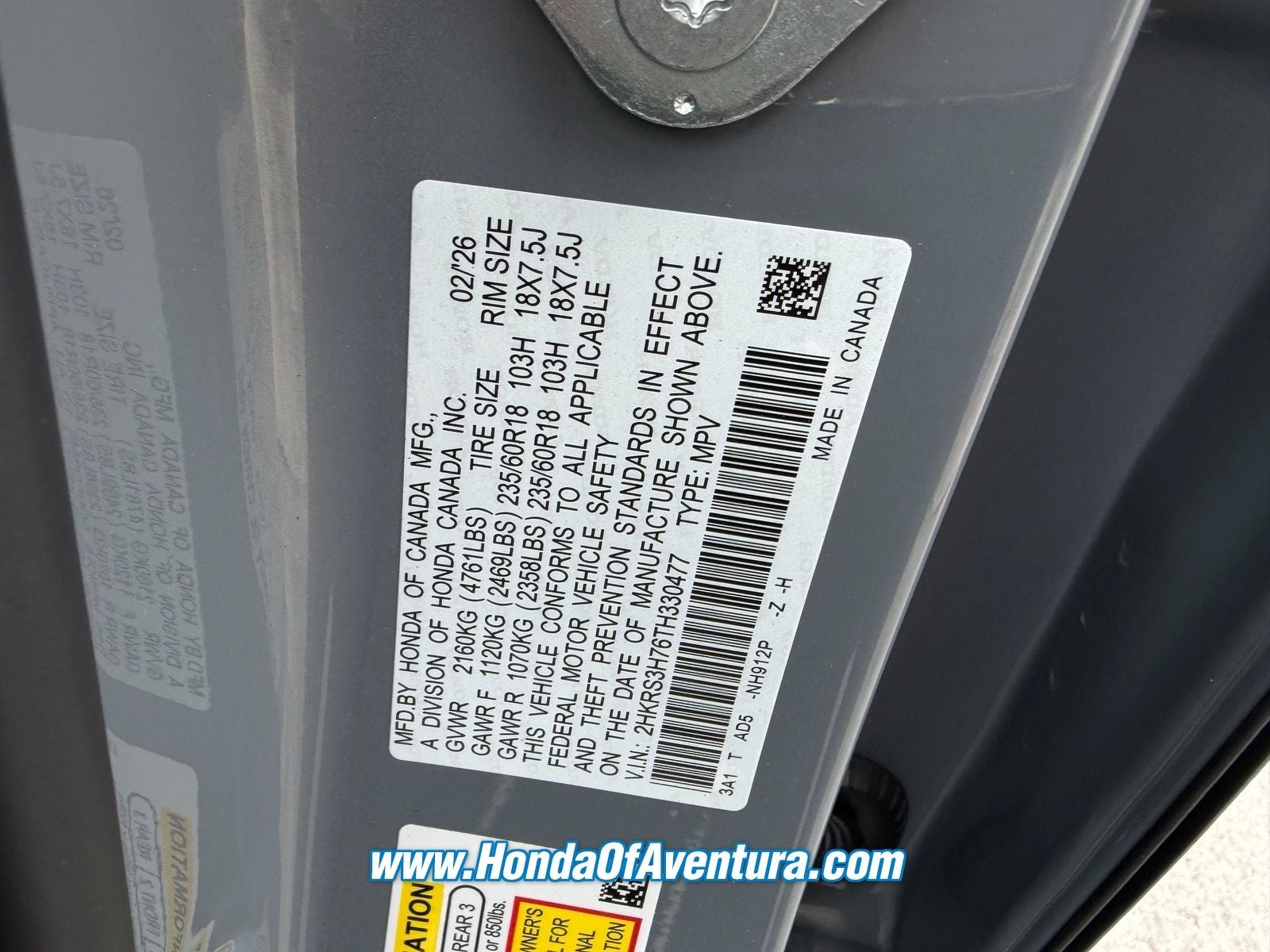 2026 Honda CR-V EX-L