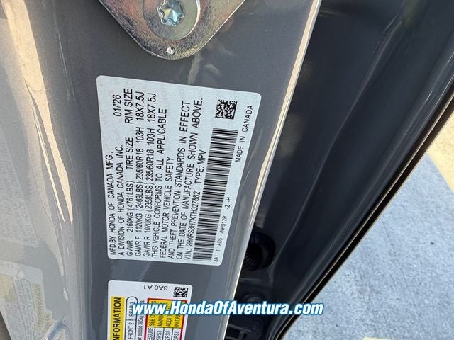 2026 Honda CR-V EX-L