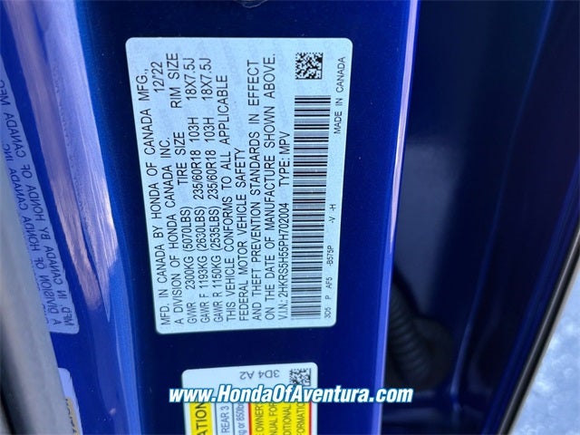 2023 Honda CR-V Hybrid Sport