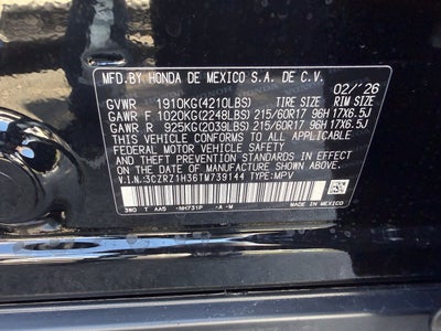 2026 Honda HR-V LX