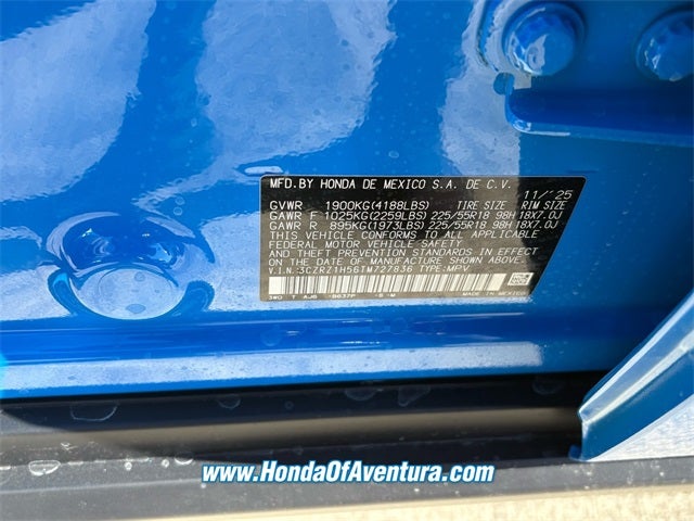 2026 Honda HR-V Sport