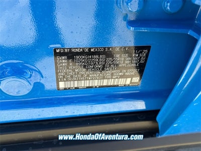 2026 Honda HR-V Sport