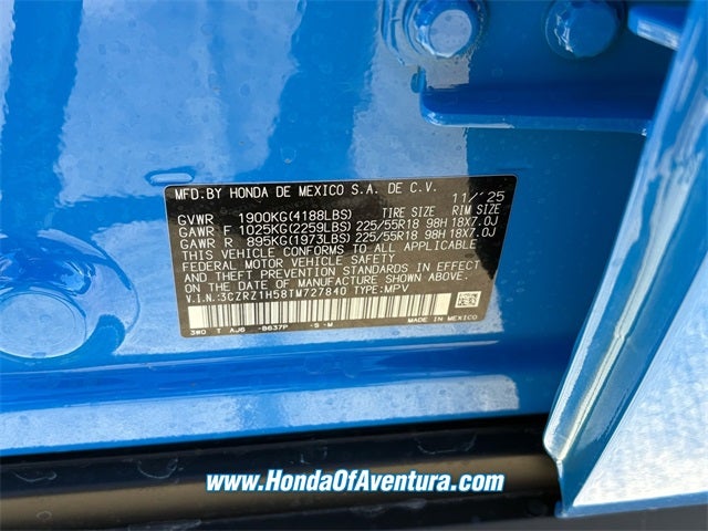 2026 Honda HR-V Sport