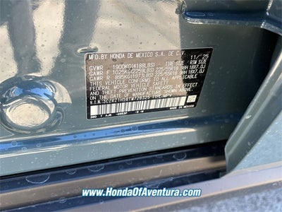 2026 Honda HR-V Sport