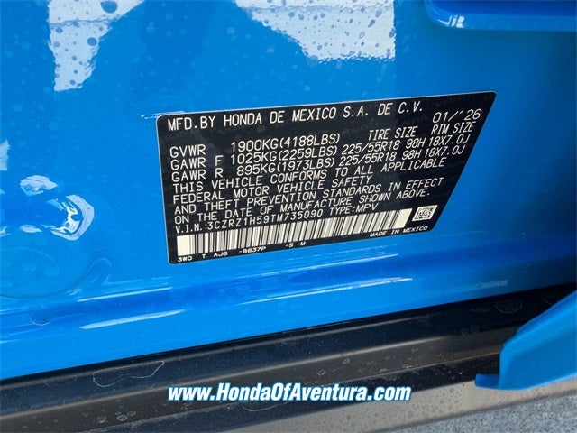 2026 Honda HR-V Sport