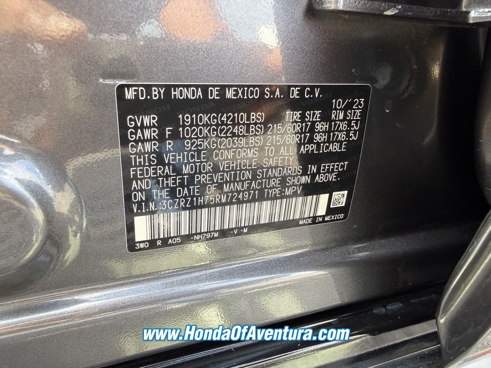 2024 Honda HR-V EX-L