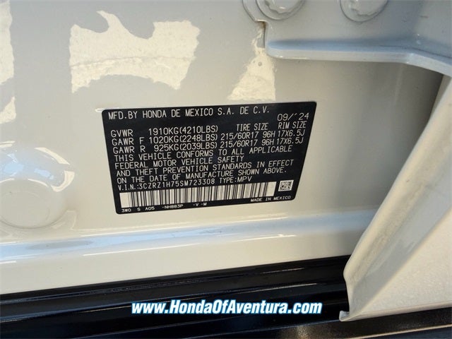 2025 Honda HR-V EX-L