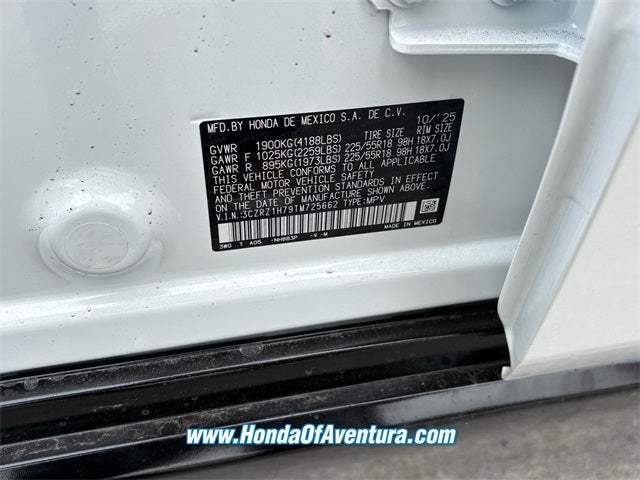 2026 Honda HR-V EX-L