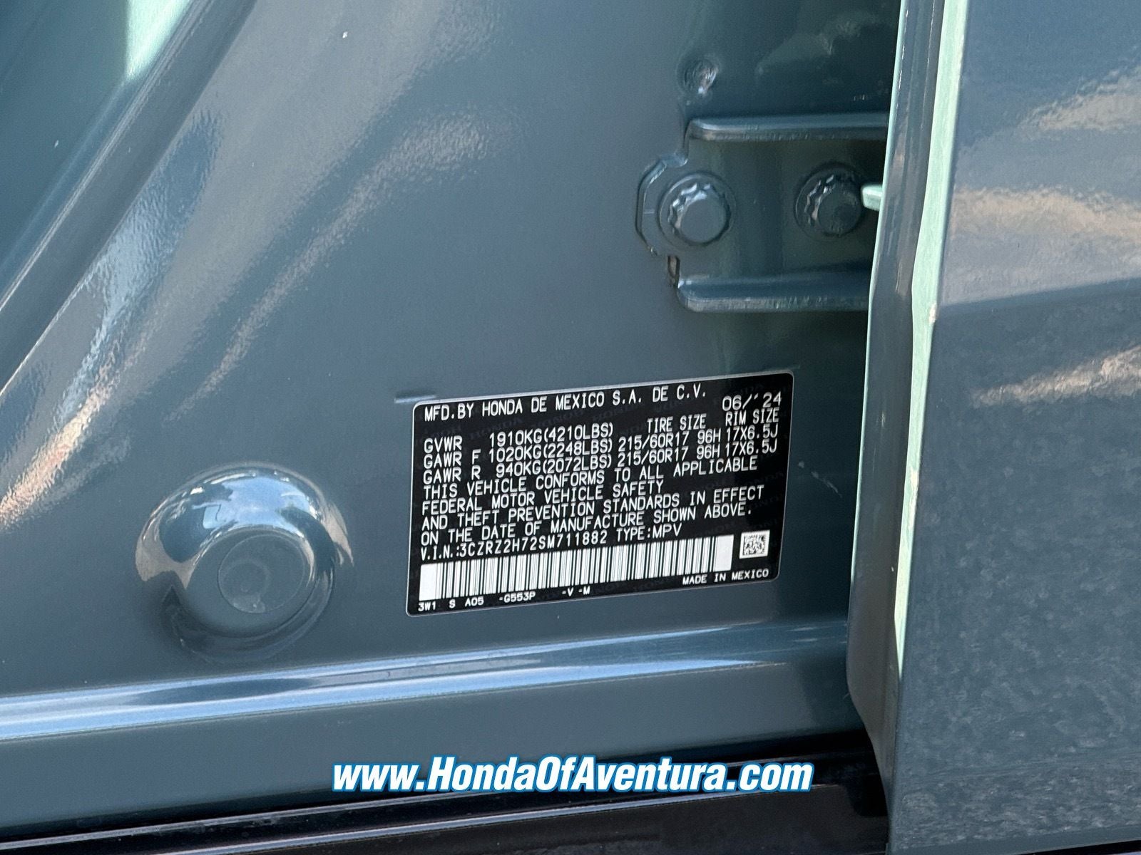 2025 Honda HR-V EX-L