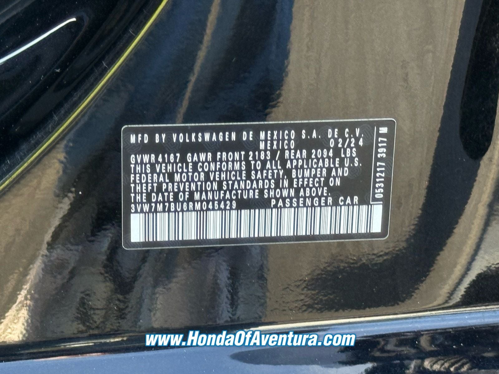 2024 Volkswagen Jetta SE