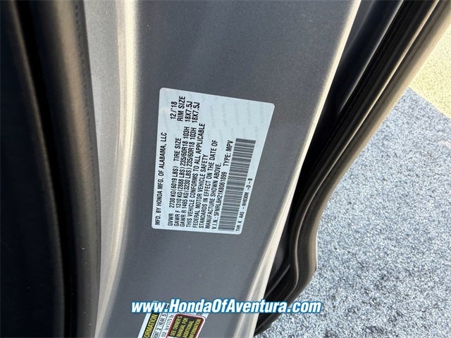 2019 Honda Odyssey LX