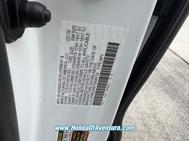 2026 Honda Odyssey EX-L