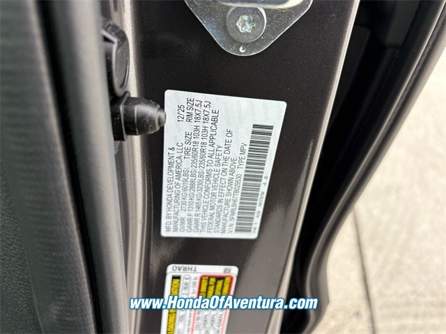 2026 Honda Odyssey EX-L