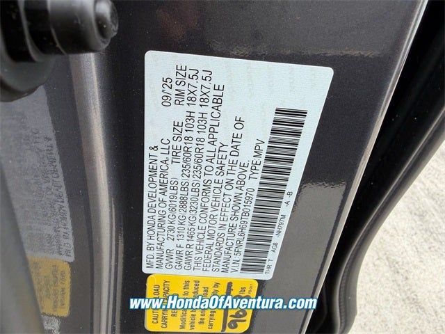 2026 Honda Odyssey EX-L