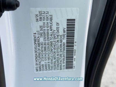 2026 Honda Odyssey Sport-L