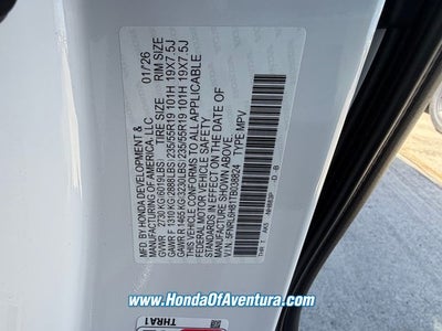 2026 Honda Odyssey Touring