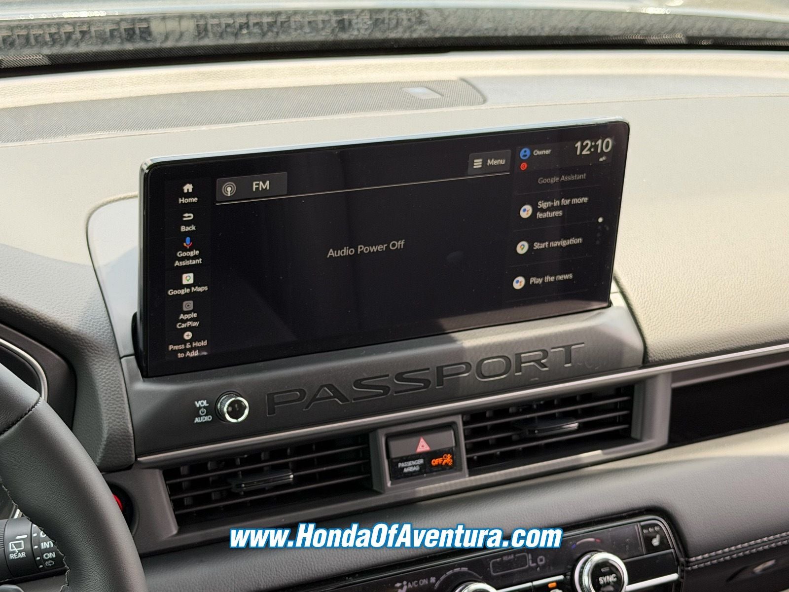 2026 Honda Passport RTL Towing