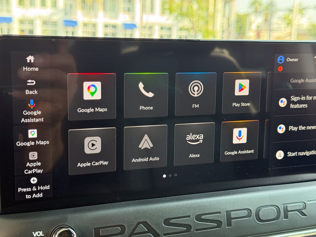 2026 Honda Passport RTL Towing