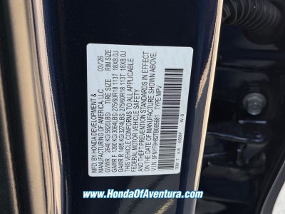 2026 Honda Passport TrailSport Elite Blackout