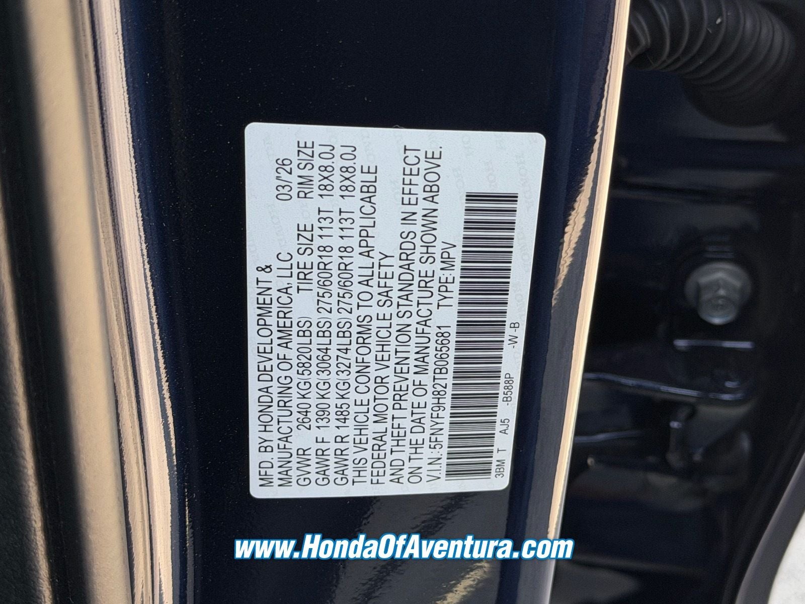 2026 Honda Passport TrailSport Elite Blackout
