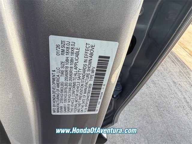 2026 Honda Pilot EX-L