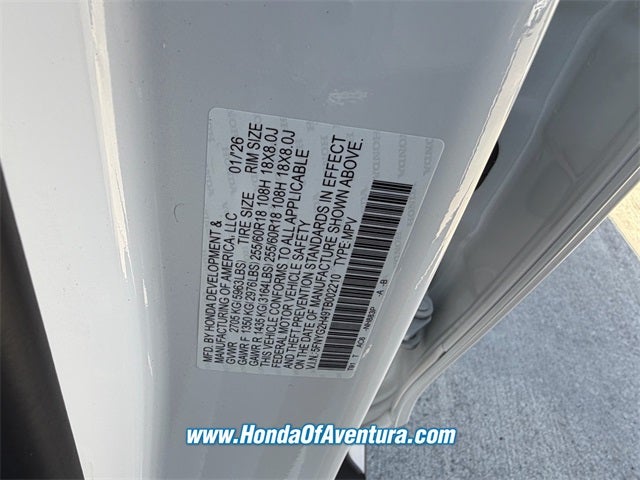 2026 Honda Pilot EX-L