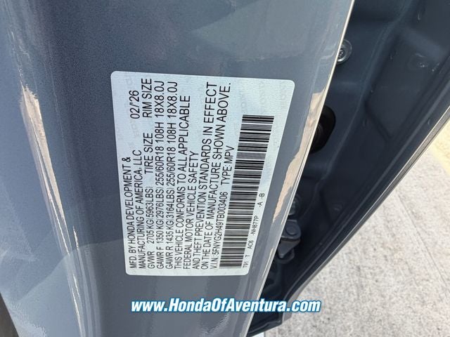 2026 Honda Pilot EX-L