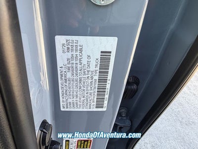 2026 Honda Ridgeline Black Edition