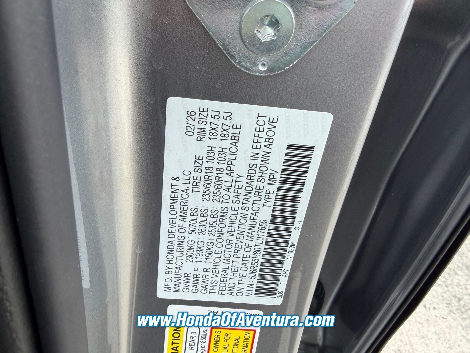 2026 Honda CR-V Hybrid Sport-L